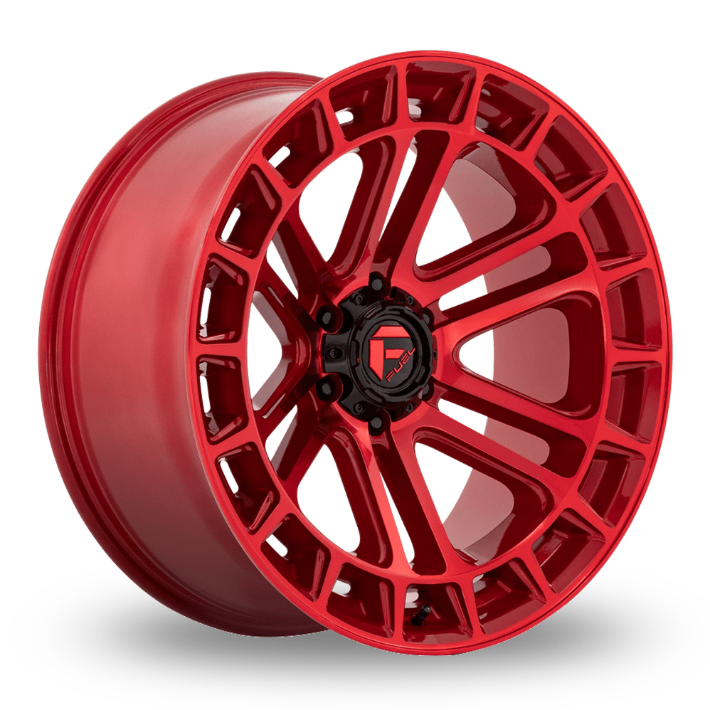 22 Inch Fuel Off-Road Heater (US Stock) Candy Red Machined Alloy Wheels