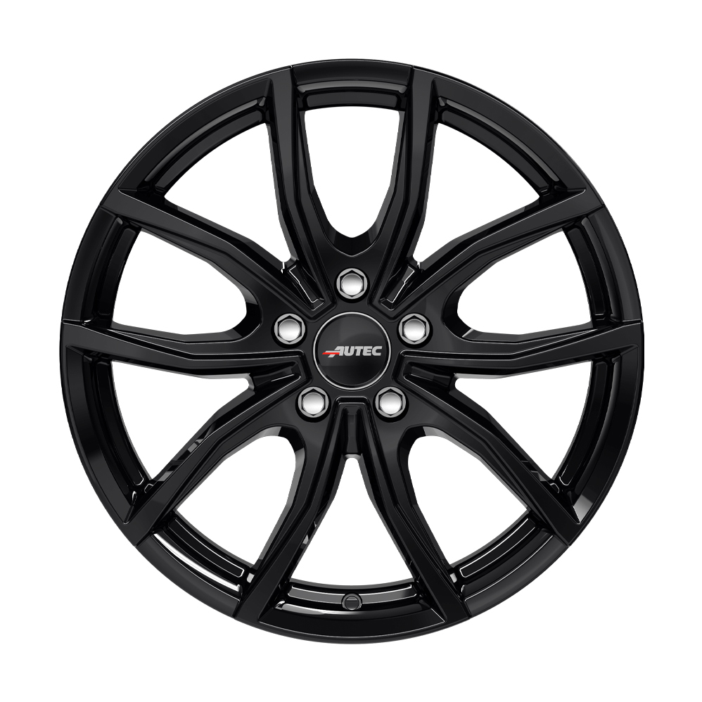 19 Inch Autec Vidron Gloss Black Alloy Wheels