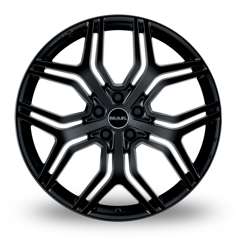 22 Inch MAK Kingdom Gloss Black Alloy Wheels