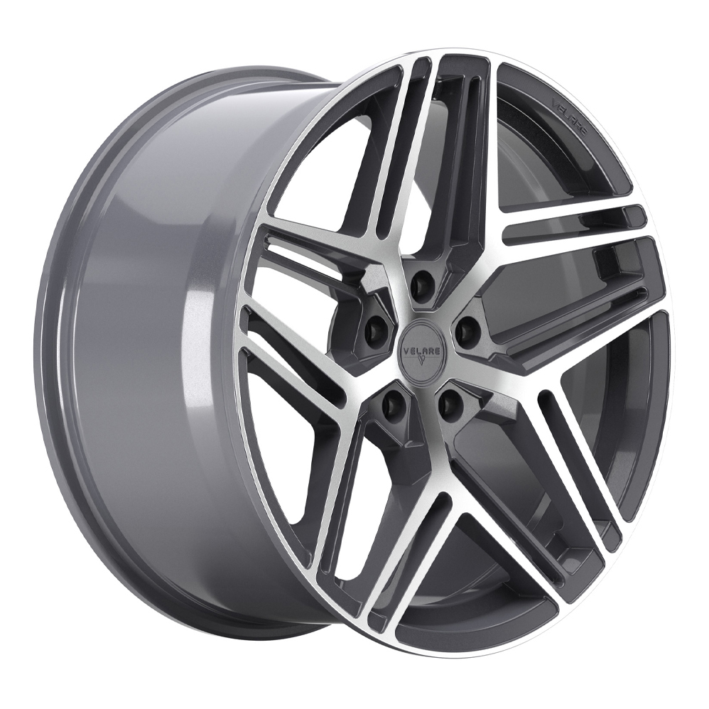 20 Inch Velare VLR16 Grey Polished Alloy Wheels