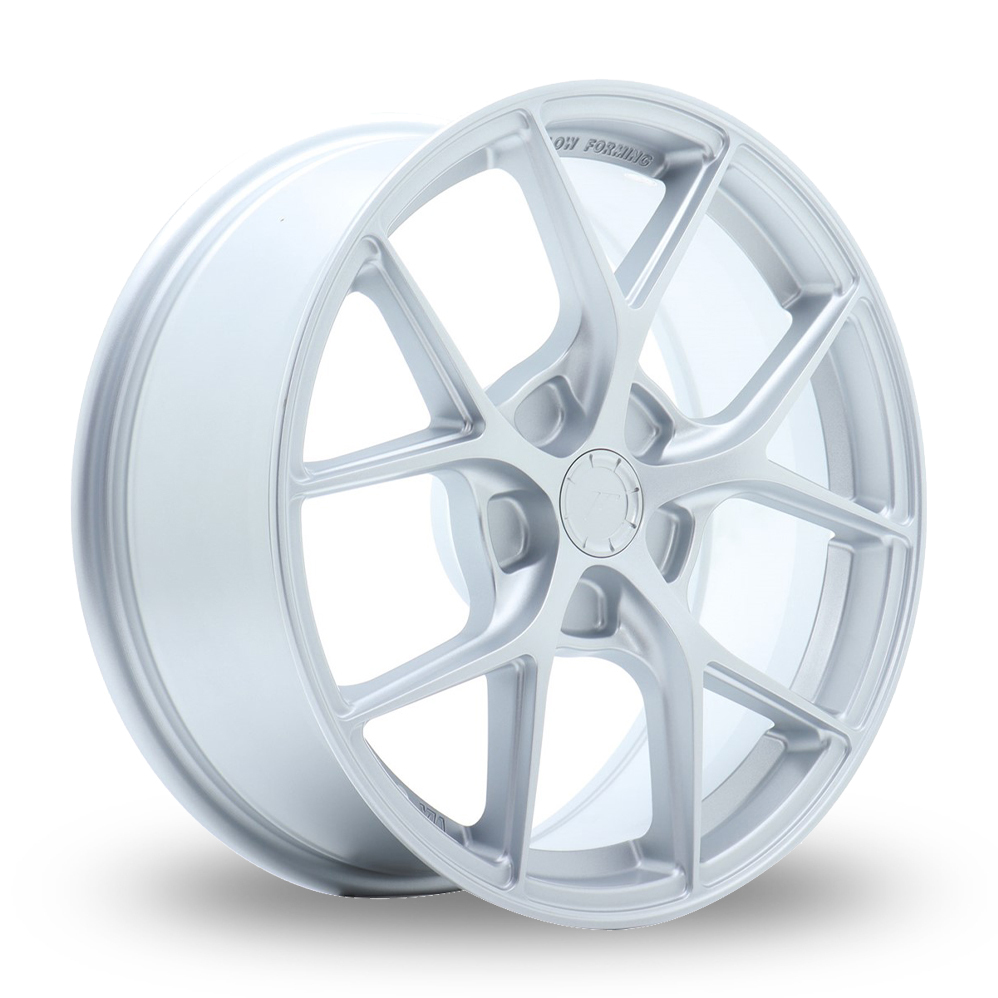 17 Inch Japan Racing SL01 (7x17) (Custom Fitment) Matt Silver Alloy Wheels