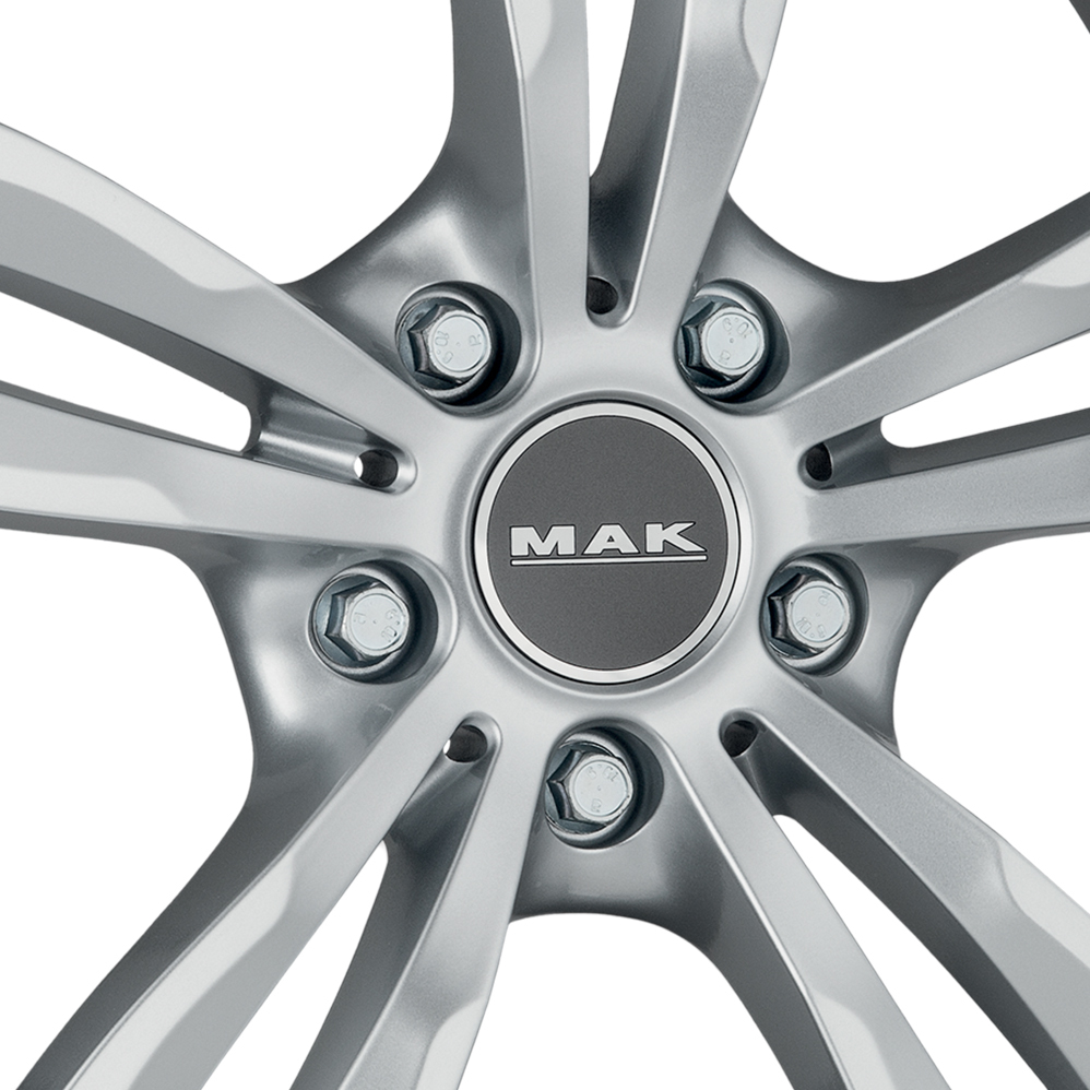 19 Inch MAK Luft Silver Alloy Wheels