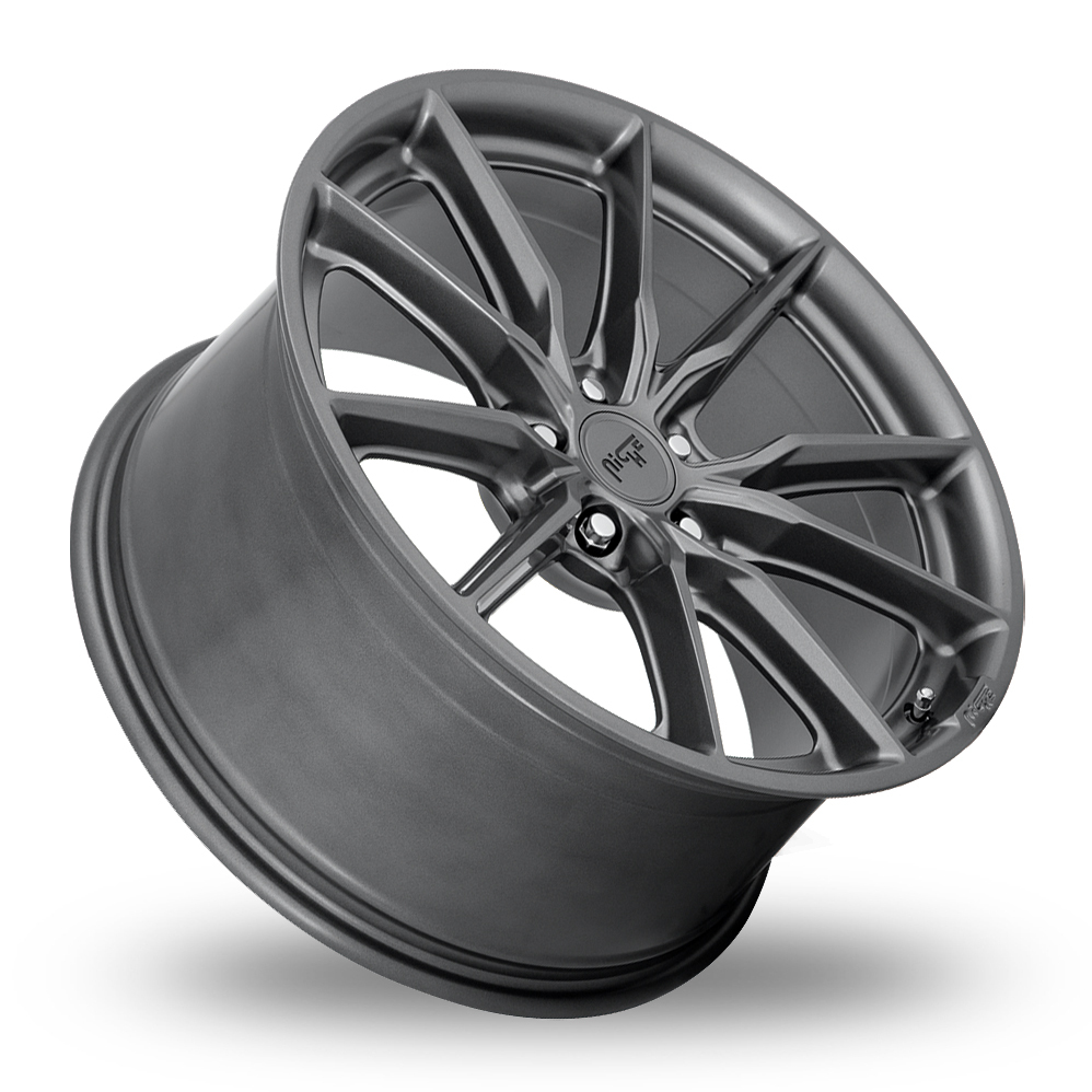 19 Inch Niche Rainier Matt Anthracite Alloy Wheels