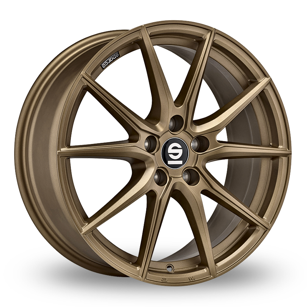18 Inch Sparco DRS Bronze Alloy Wheels