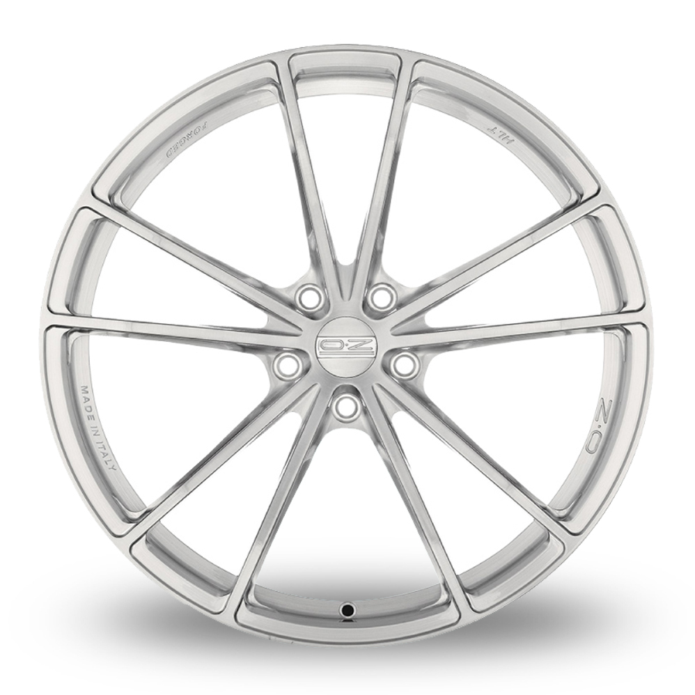 19 Inch OZ Racing Forged Zeus Hand Brushed Alloy Wheels