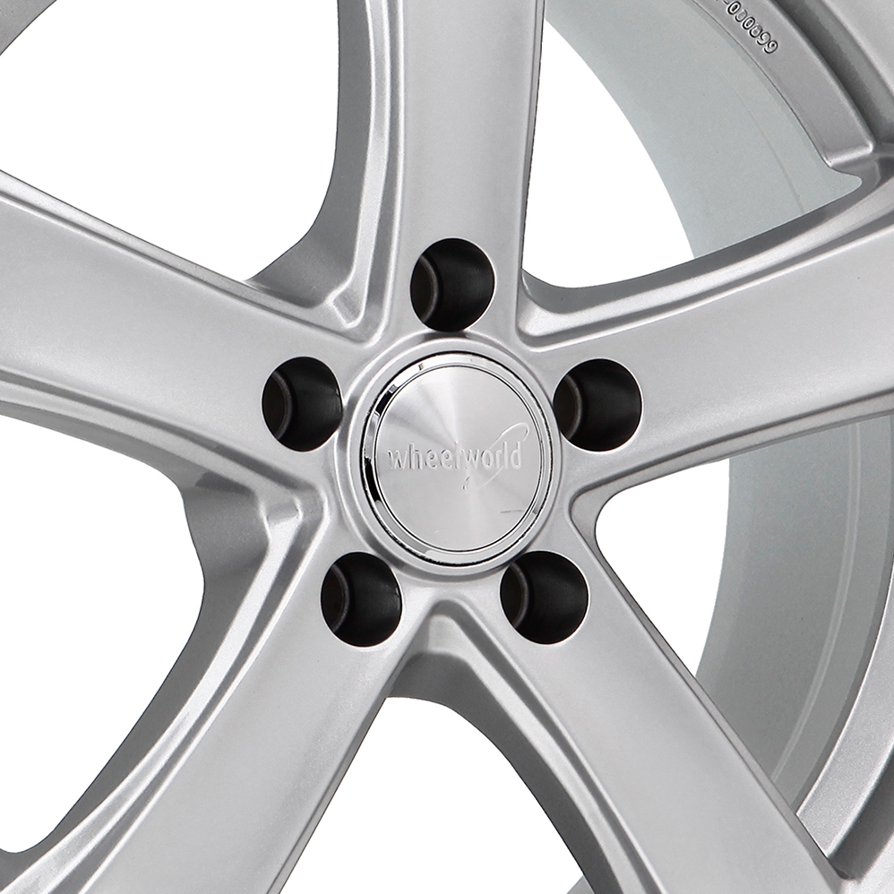 18 Inch 2DRV WH24 Silver Alloy Wheels