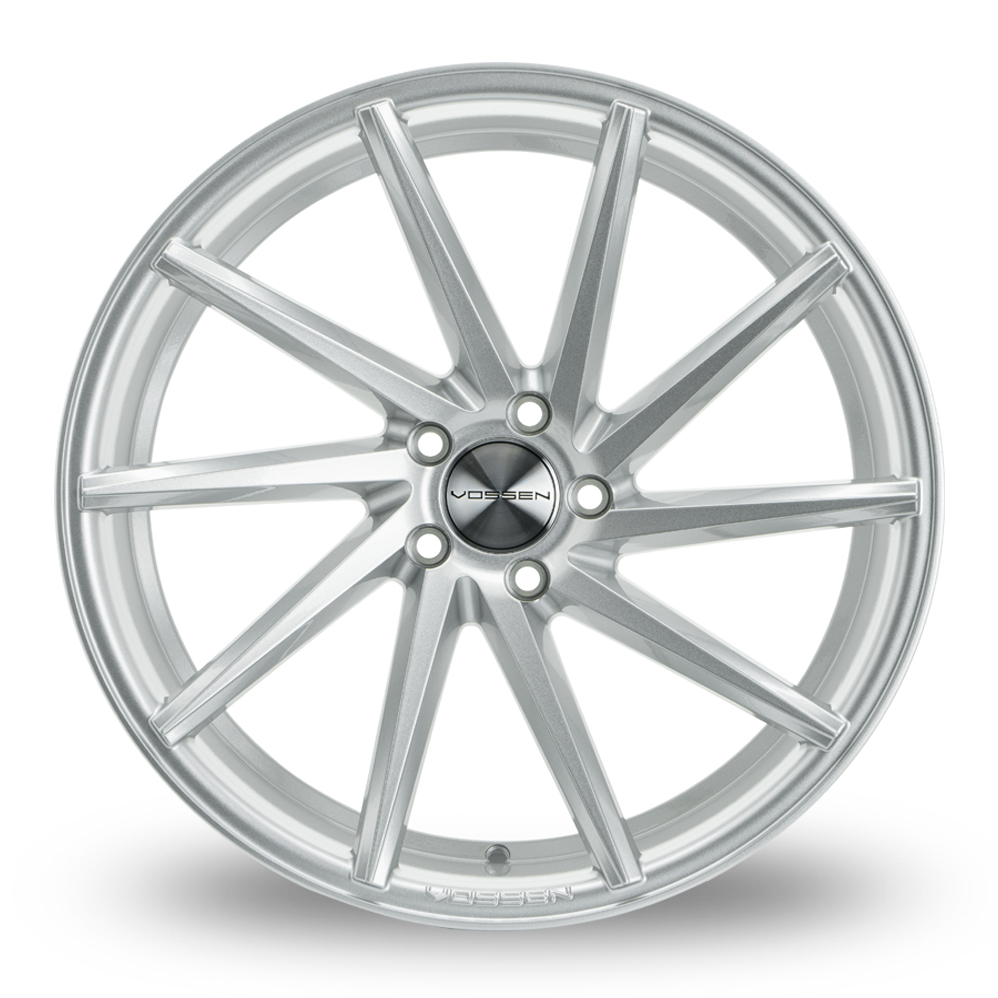 22 Inch Vossen CVT Concave Silver Alloy Wheels