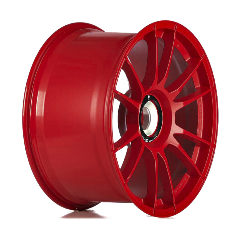 19 Inch OZ Racing Ultraleggera HLT CL Red Alloy Wheels