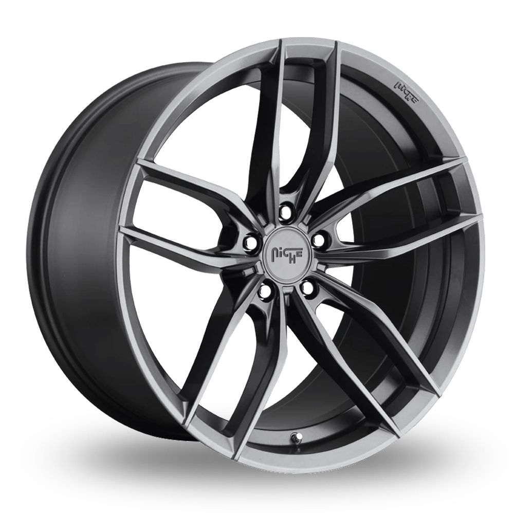 17 Inch Niche Vosso (USA Warehouse) Matt Anthracite Alloy Wheels