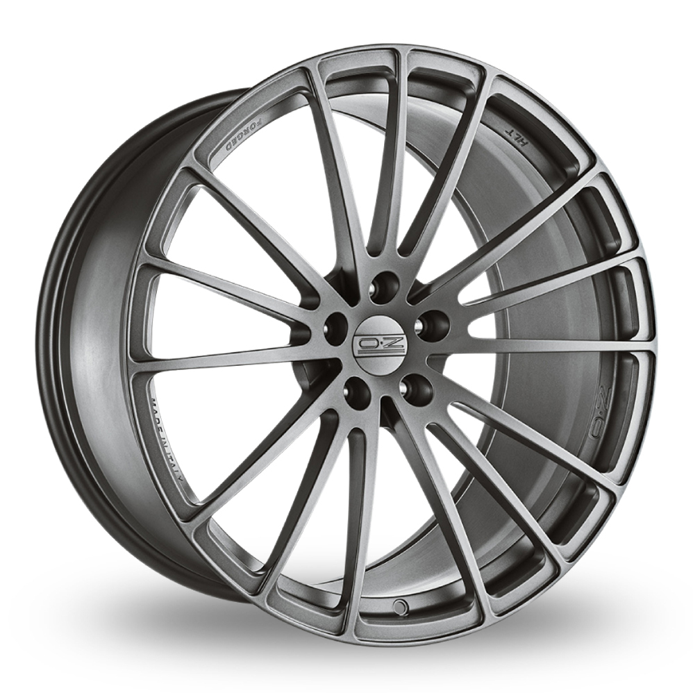 9x20/9.5x20 (Front) & 10x20/10.5/20/11x20/11.5x20 (Rear) OZ Racing Forged Ares Grigio Corsa Alloy Wheels