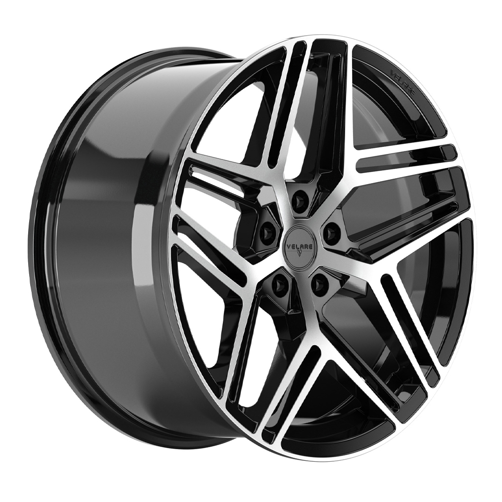 19 Inch Velare VLR16 Black Polished Alloy Wheels