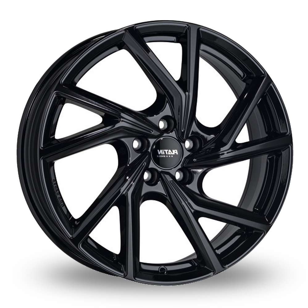 19 Inch Platin P 107 Gloss Black Alloy Wheels