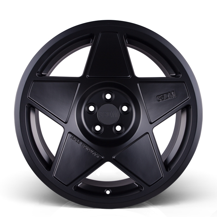 18 Inch 3SDM 0.05  (Special Offer) Black Alloy Wheels