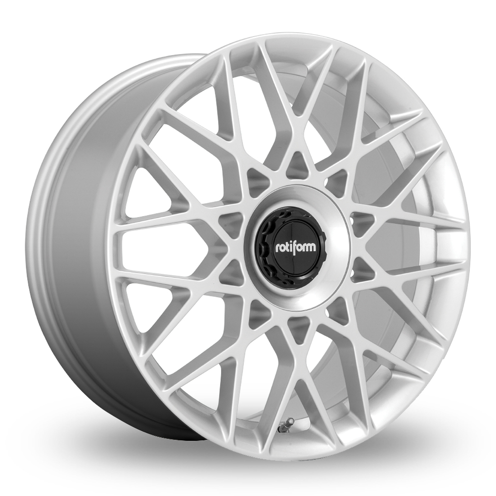 19 Inch Rotiform BLQ-C Silver Alloy Wheels