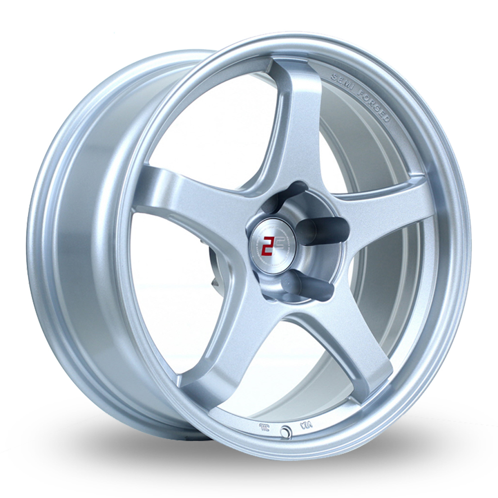 18 Inch 2FORGE ZF7 Crystal Silver Alloy Wheels