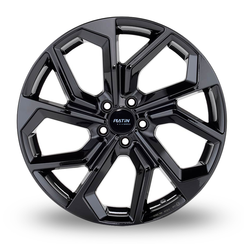 19 Inch Platin P 97 Gloss Black Alloy Wheels