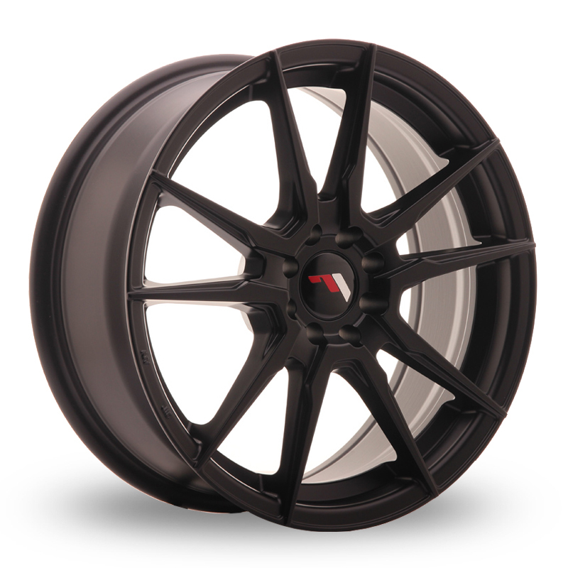 17 Inch Japan Racing JR21 (7x17) Matt Black Alloy Wheels