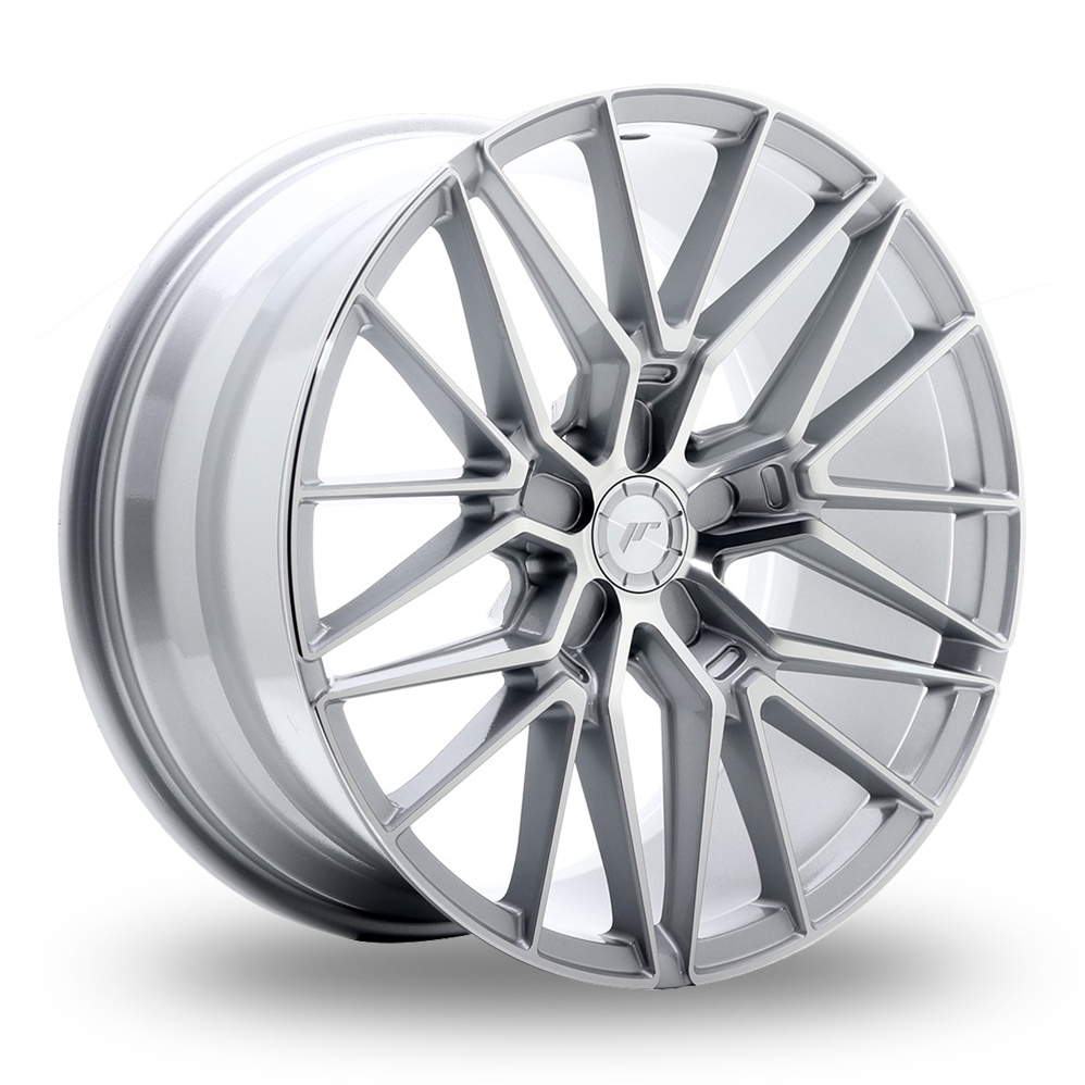 19 Inch Japan Racing JR38 (8.5x19) (Custom Fitment) Silver Machined Face Alloy Wheels