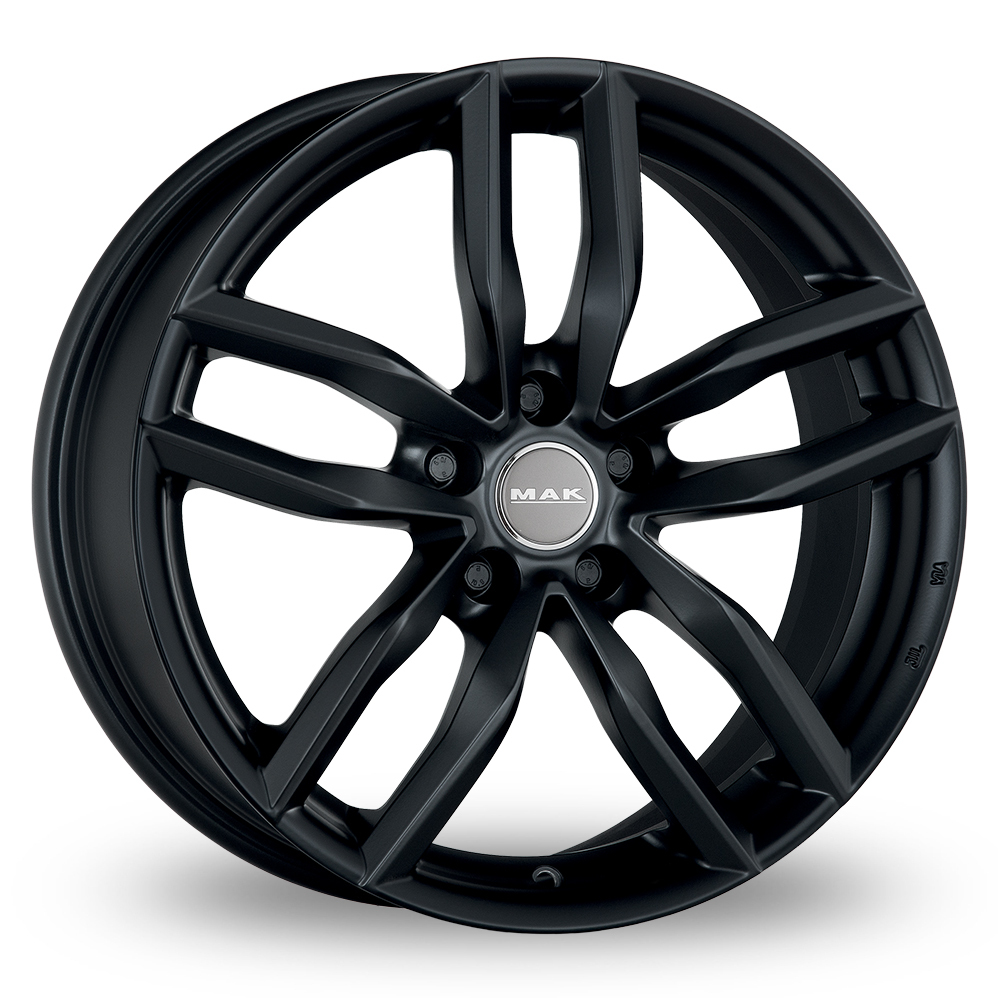 19 Inch MAK Sarthe Matt Black Alloy Wheels