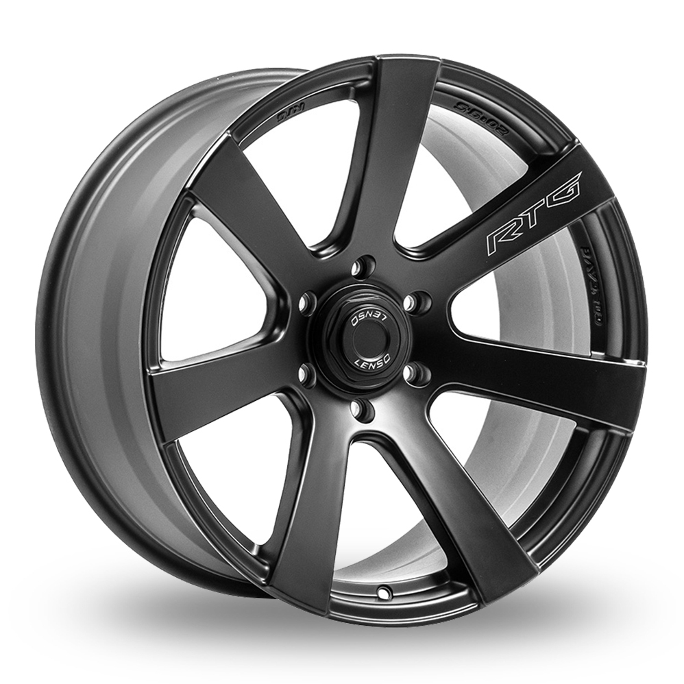 20 Inch Lenso RTG Matt Black Alloy Wheels