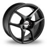 6x16 (Front) & 7.5x16 (Rear) Team Dynamics Eagle Matt Black Alloy Wheels