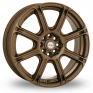 17 Inch Wolfrace Arays Ninja Bronze Alloy Wheels