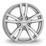15 Inch Dezent TC Silver Alloy Wheels