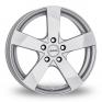16 Inch Dezent TD Silver Alloy Wheels