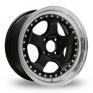 16 Inch Konig Candy Black Alloy Wheels