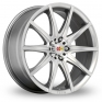 17 Inch Momo Ten-S Silver Polished Alloy Wheels