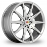 18 Inch Momo Ten-S Silver Polished Alloy Wheels