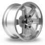 16 Inch Ace C001B Silver Alloy Wheels