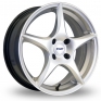 17 Inch TSW Heat Silver Alloy Wheels