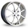 17 Inch TSW Rocket Hyper Silver Alloy Wheels