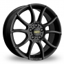 16 Inch Momo Thunder Black Alloy Wheels