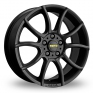 18 Inch Momo Thunder Black Alloy Wheels