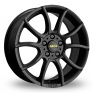 17 Inch Momo Thunder Black Alloy Wheels