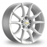 17 Inch Momo Thunder White Alloy Wheels