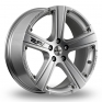 17 Inch Momo WRS Silver Alloy Wheels