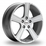 17 Inch Momo Win Pro Silver Alloy Wheels