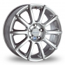 17 Inch Radius R9 Silver Alloy Wheels