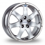 19 Inch Radius R10 Silver Alloy Wheels