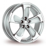 20 Inch Radius R14 Silver Alloy Wheels