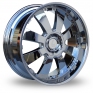 18 Inch Lenso Concerto Chrome Chrome Alloy Wheels