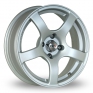 16 Inch TSR Rivazza Silver Alloy Wheels