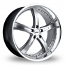 19 Inch TSW Jarama Hyper Silver Polished Alloy Wheels