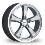 18 Inch TSW Montage Hyper Silver Alloy Wheels