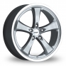 19 Inch TSW Montage Hyper Silver Alloy Wheels