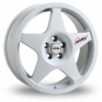 16 Inch Speedline Challenge White Alloy Wheels