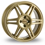 17 Inch Speedline Chrono Gold Alloy Wheels